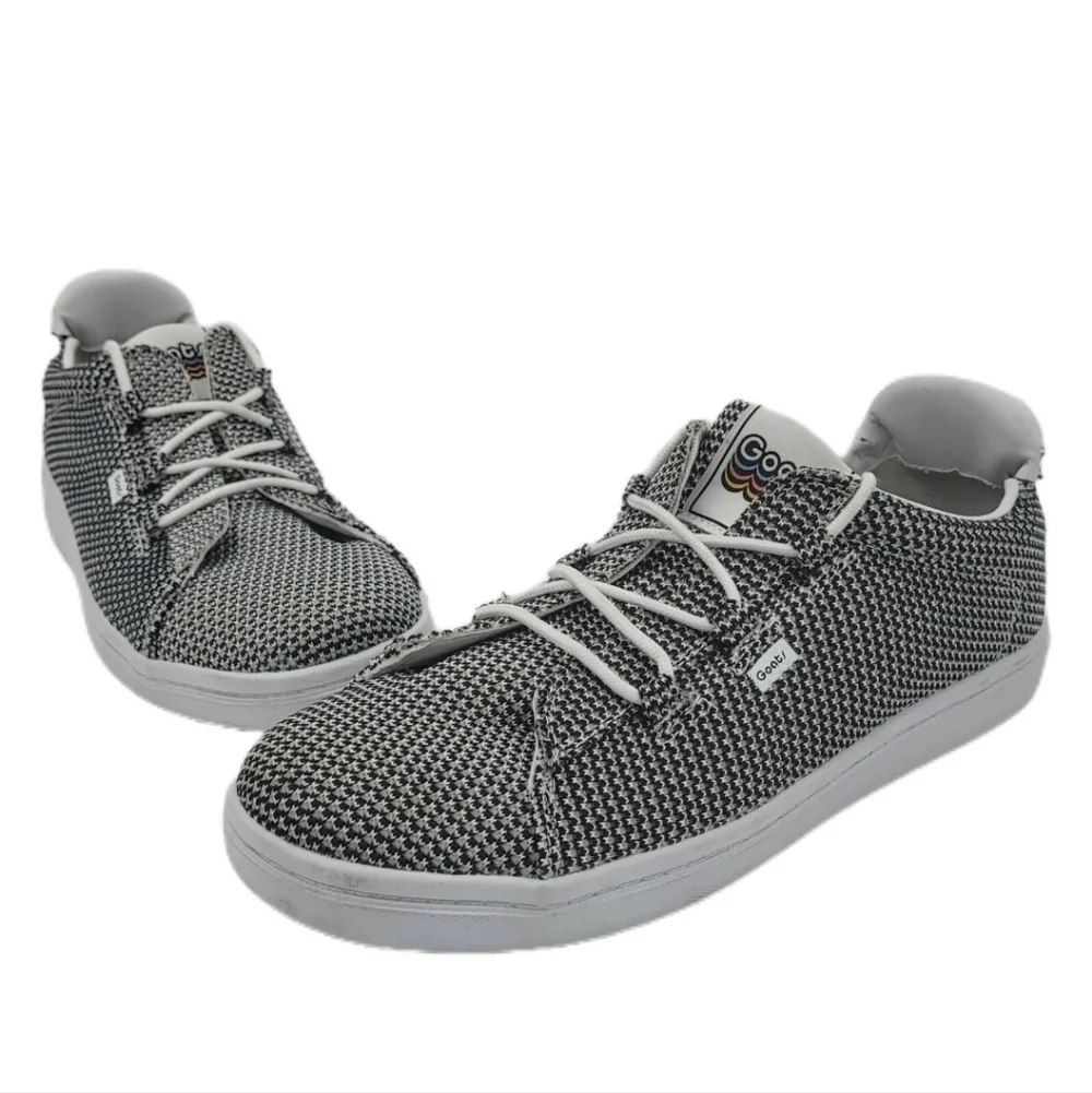 Goats The 454 Mesh Sneaker Black Lace Up Low Top Casual Shoe Women’s 10 Lightwei